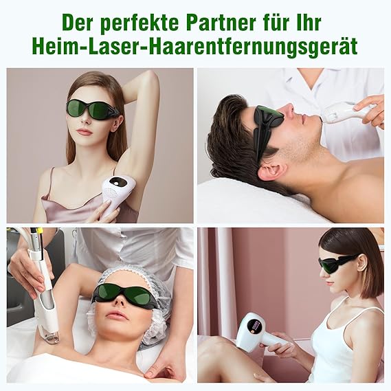 Lunettes de protection IPL 200NM-2000NM pour HPL/IPL, avec filtre UV-C, idéales pour opérateurs en cosmétologie - 5