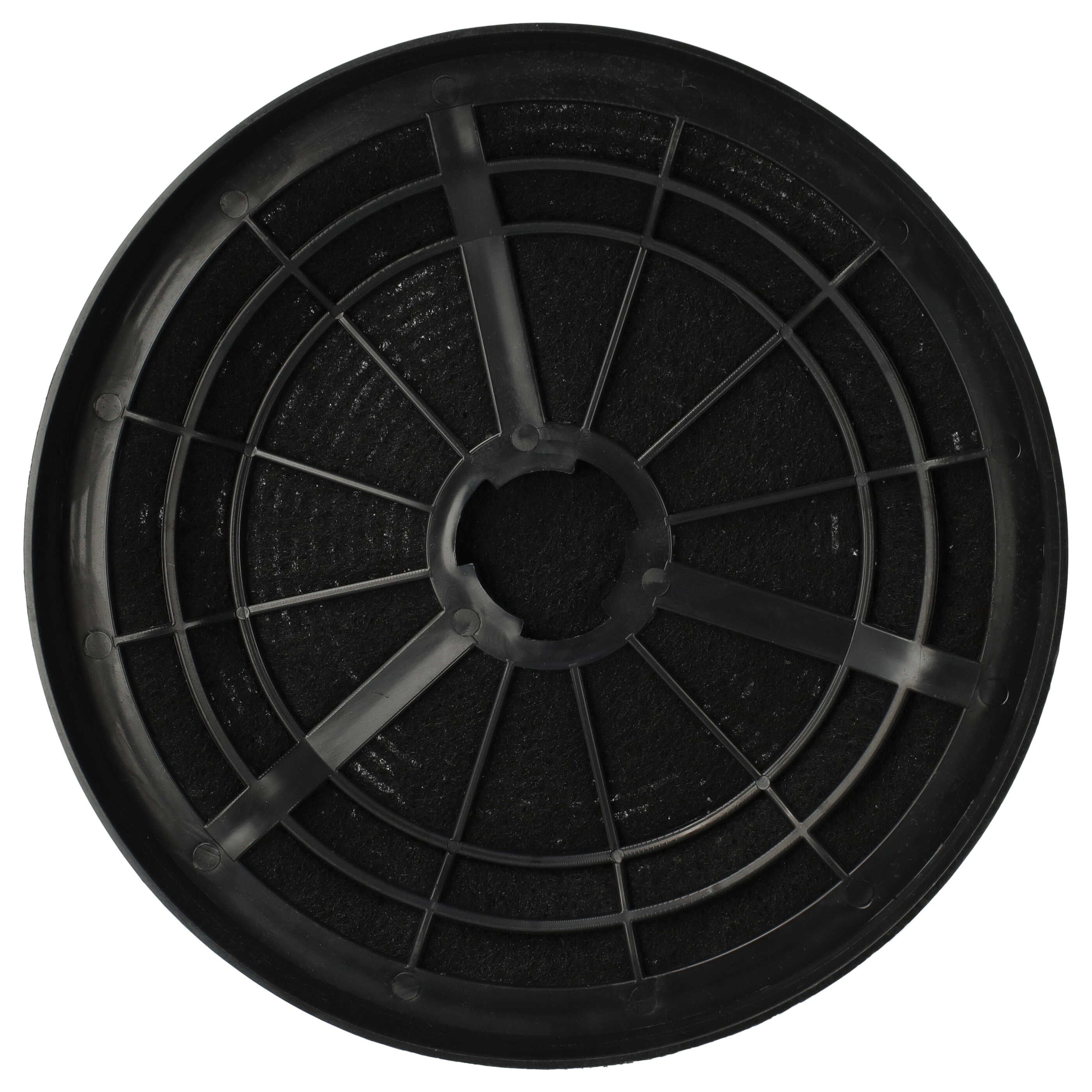 vhbw 1x filtro a carboni attivi sostituisce KKT Kolbe K606, K122 per cappe aspiranti - 17,5 cm