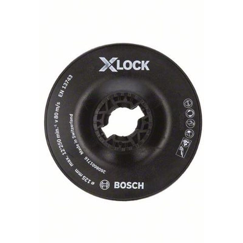 Akcesorium do szlifierki Bosch X-LOCK 125 mm wytrzymałe i wydajne
