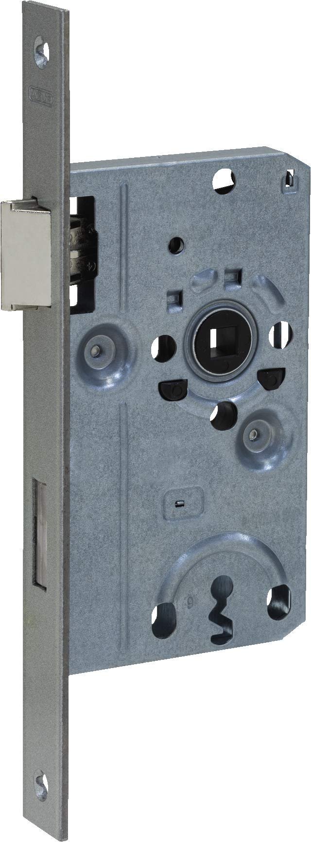 ABUS - ES BB2 R S 55 72 24-61681 Serratura a mortasa per interni, argento