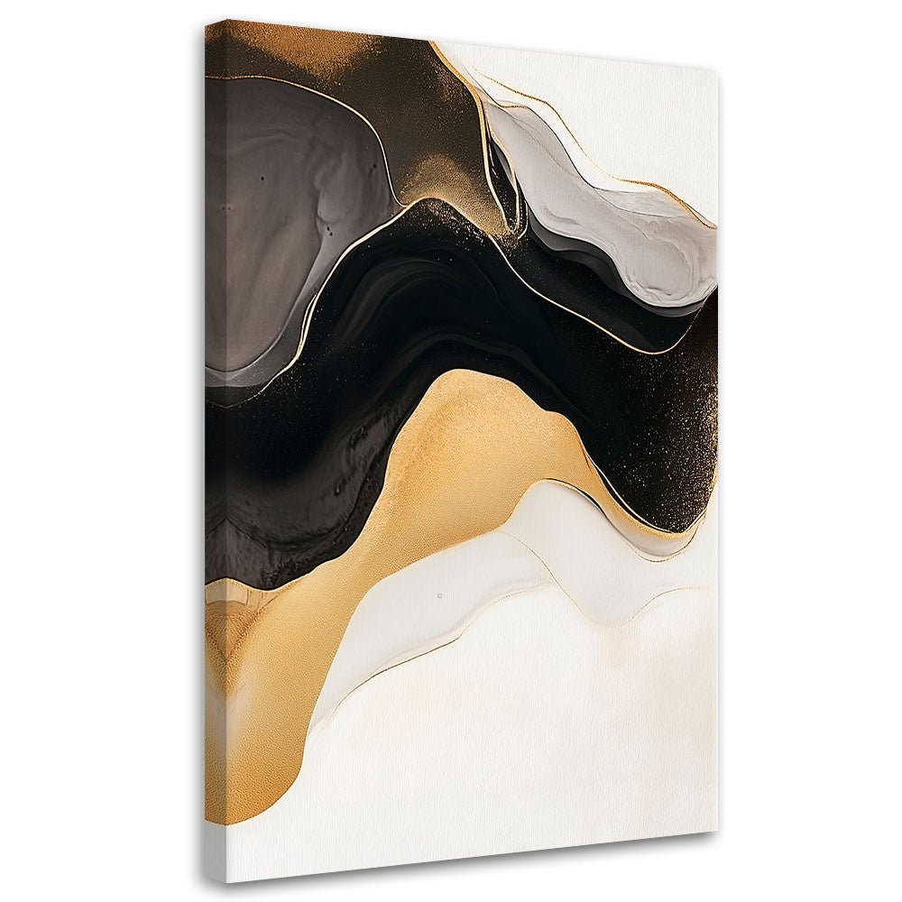 Obraz, Abstrakcja Marmur Złoty 60x90