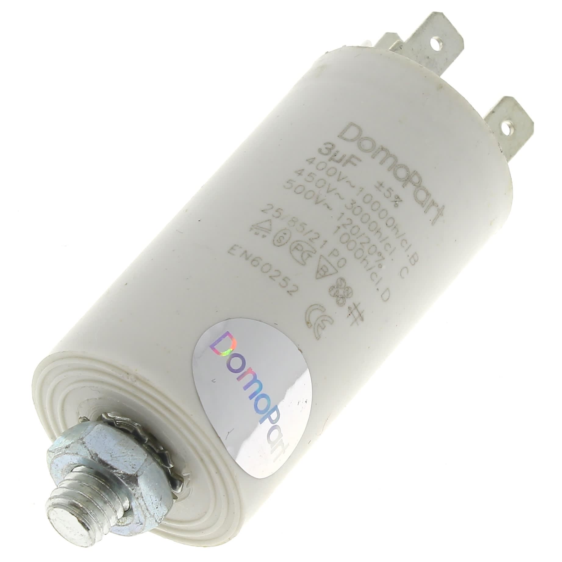 Condensateur 3µF 400V Bosch Pour Lave-vaisselle - Réf 029931