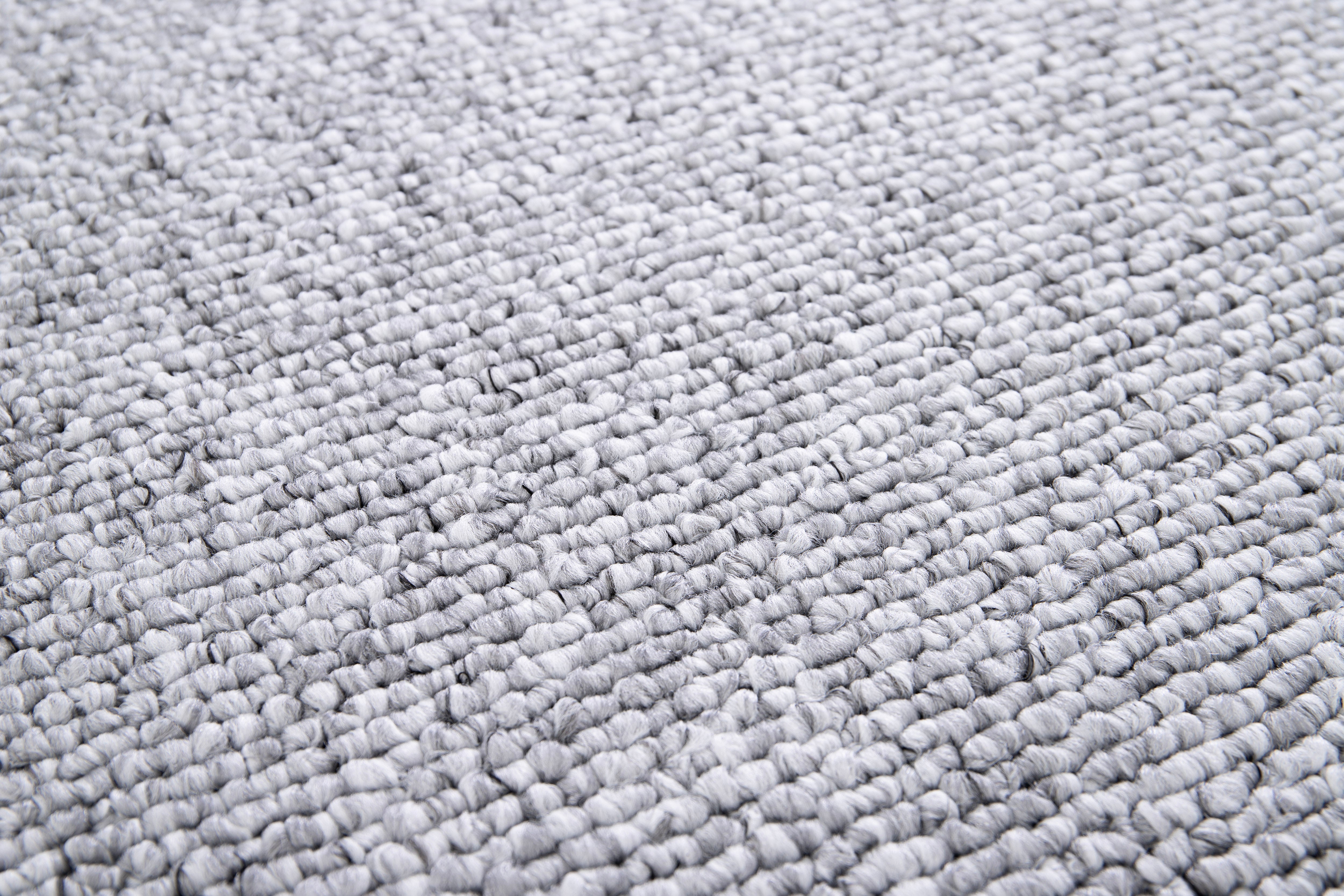 Alfombra interior plata rectangular 120 x 170 cm PETRA semiliso - ATTICGO - 4