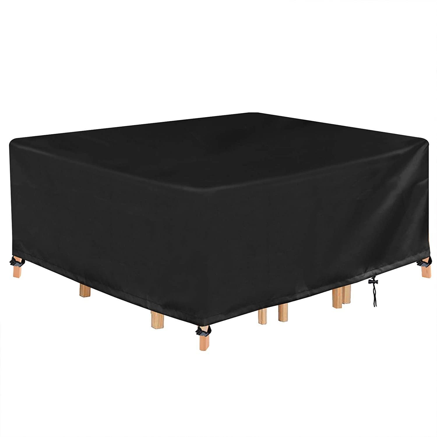 Housse De Table De Ping Pong Extérieure 280x153x73cm - Étanche, Antipoussière, Noire - Protection Robuste