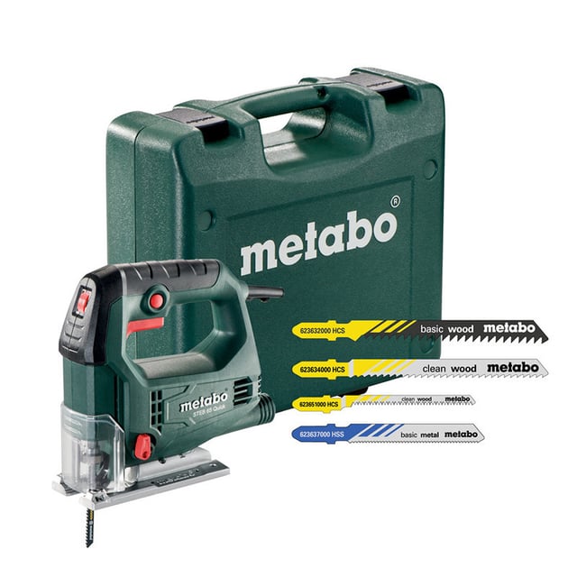 Scie sauteuse 450W STEB 65 Quick Set en coffret - METABO 690920000
