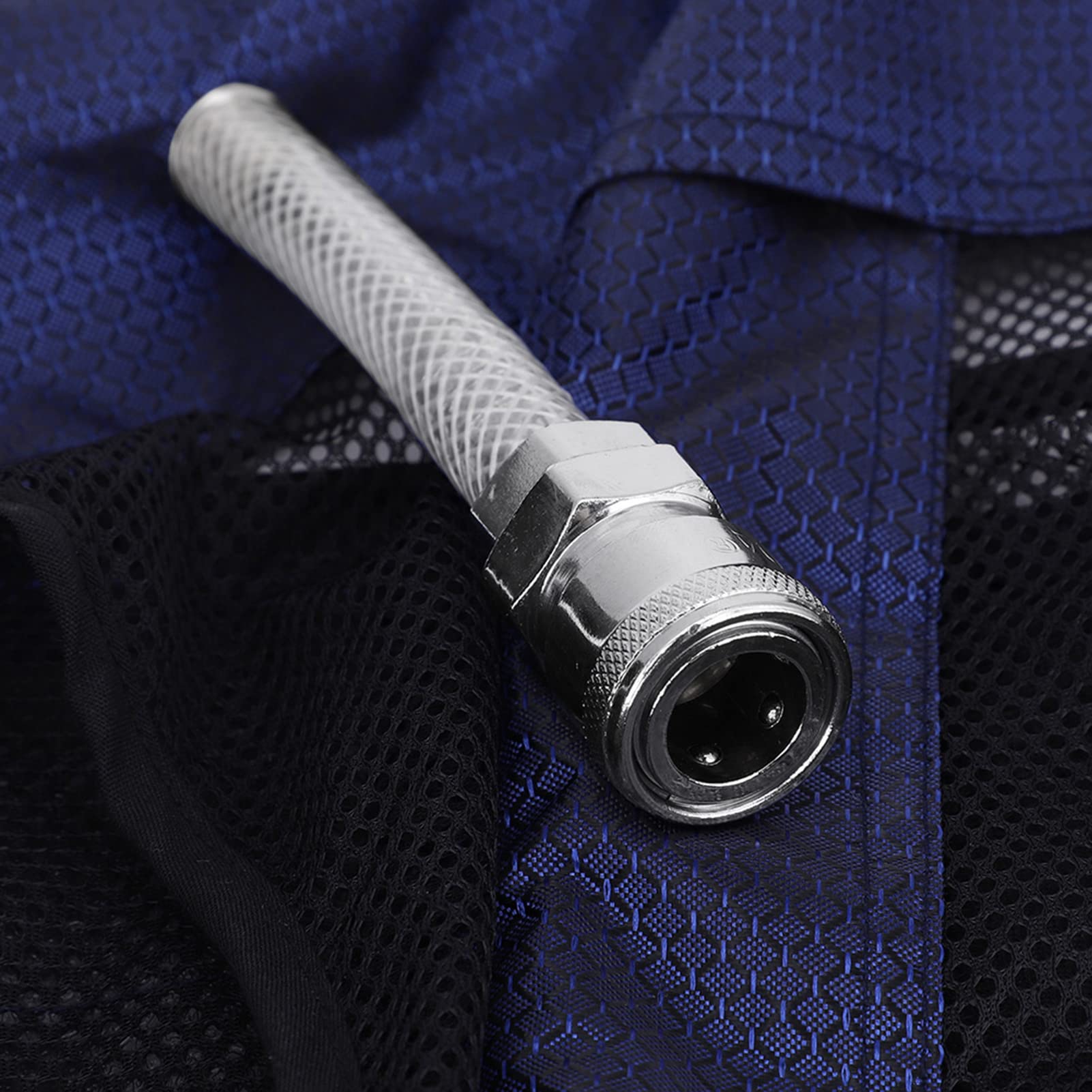 Gilet de refroidissement à air comprimé en acier pour soudage, restez frais et confortable avec le gilet de climatiseur Eddy Tube, parfait pour les so - 8
