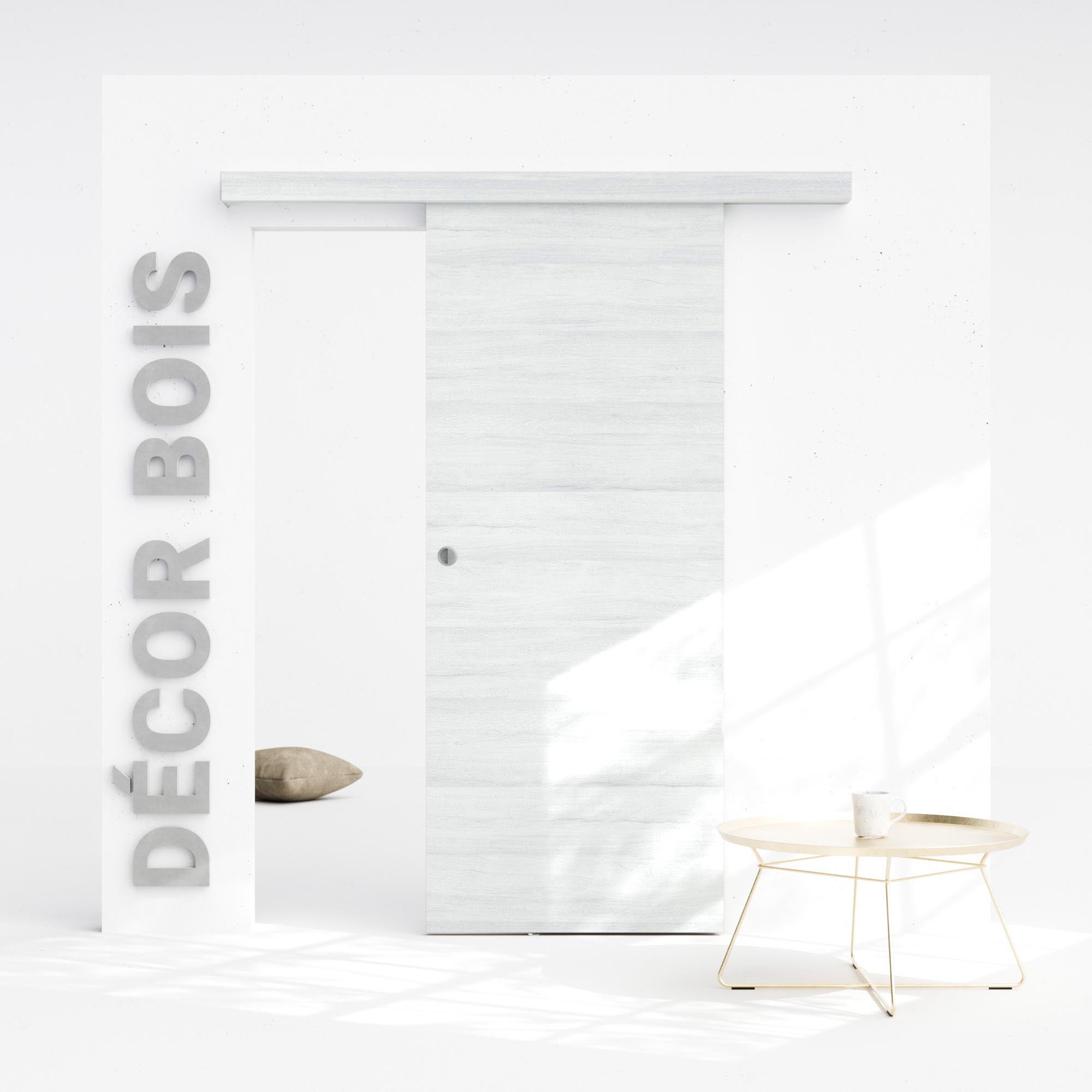 Rail De Porte Coulissante Avec Poulie Conçue Pour