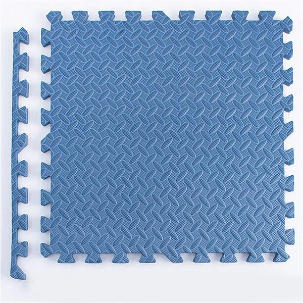 Kompletny zestaw dywanów dekoracyjnych - 10 elementów 30x30x1cm - antypoślizgowa powierzchnia - nowoczesny styl patchworkowy