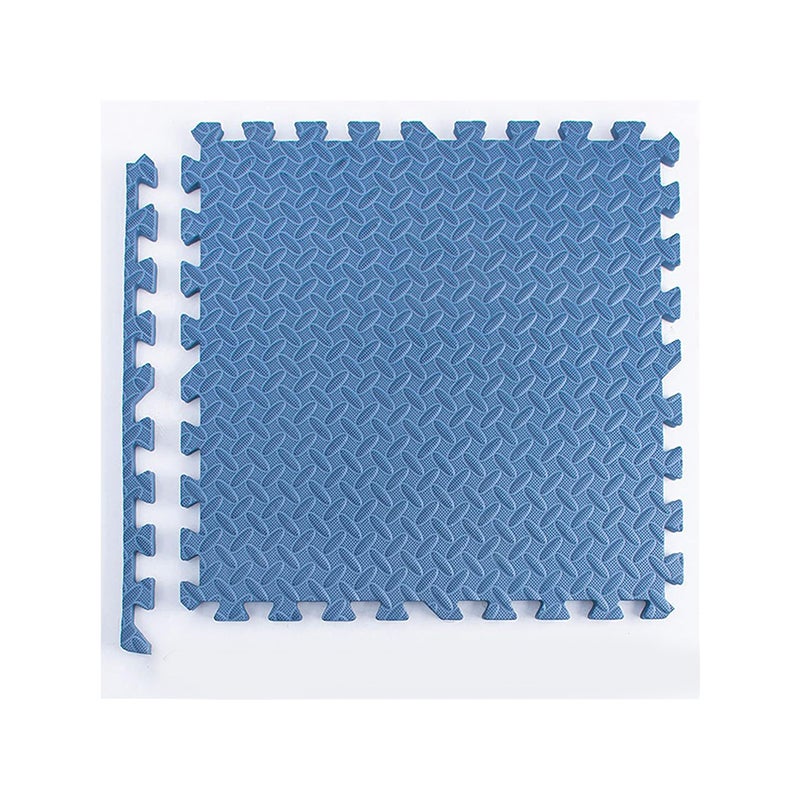 Kompletny zestaw dywanów dekoracyjnych - 10 elementów 30x30x1cm - antypoślizgowa powierzchnia - nowoczesny styl patchworkowy