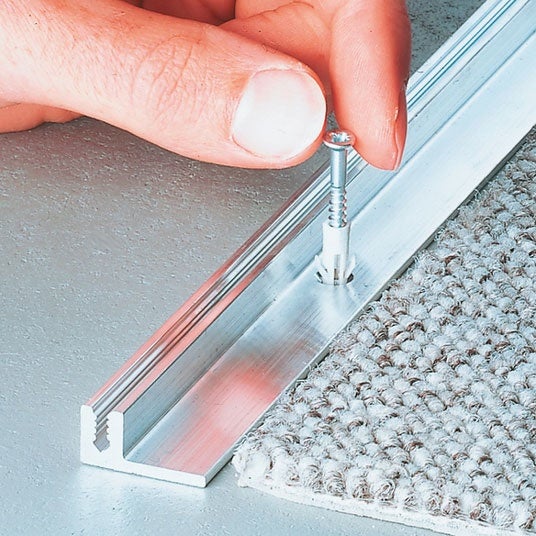 Barre de seuil Romus à visser 90 cm - Alu incolore - Rattrapage de niveau ROMUS - 5