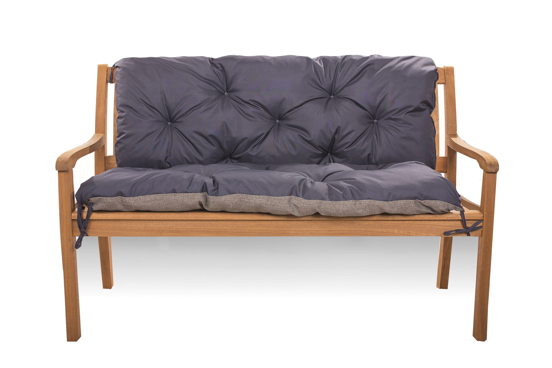 Cojín de banco 150x50x50cm, cojín de paleta azul oscuro, cojín de jardín, cojín de jardín para columpio, cojín de jardín para banco de exterior