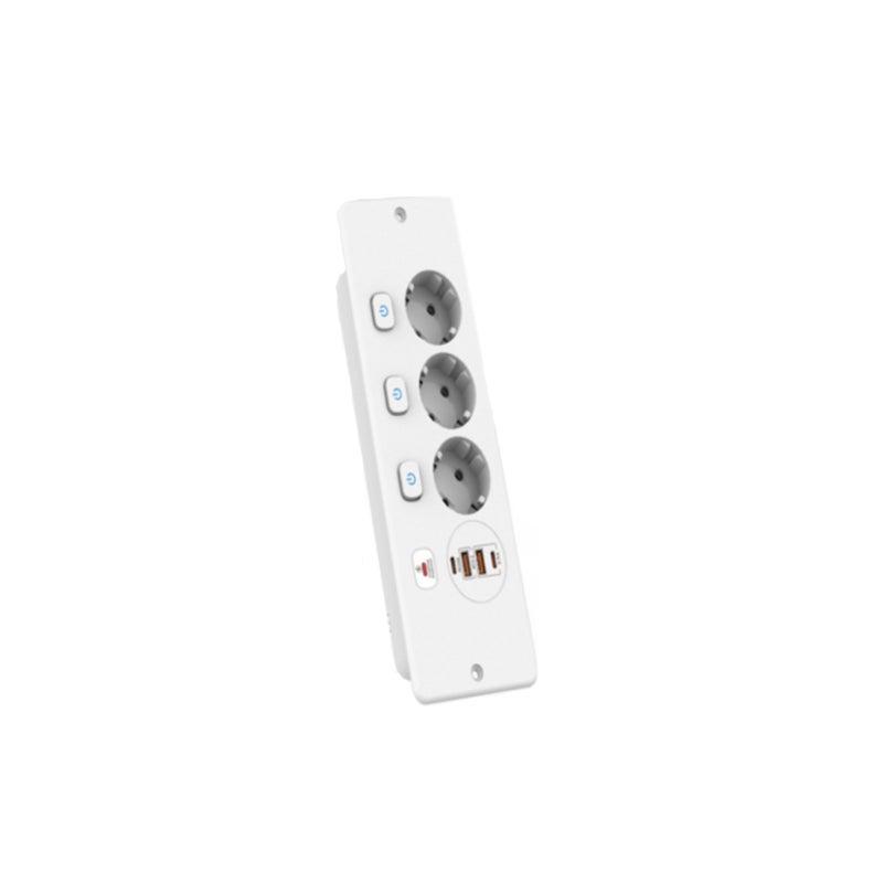 Cerrxian Adattatore Da C20 A Presa Schuko Francese/Europea – 2 Prese, 10A/250V, CE - 4