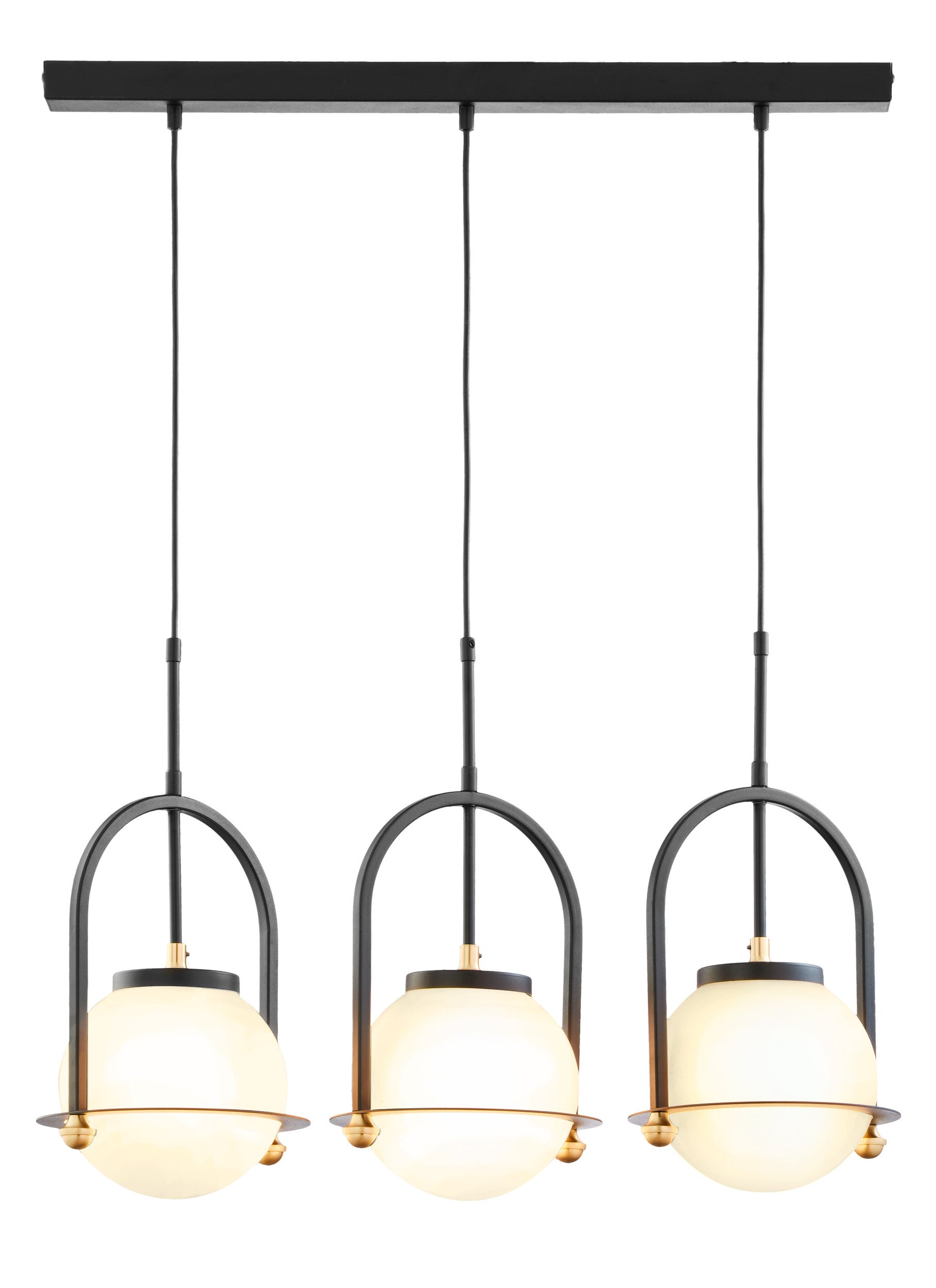Lampa sufitowa ROSSO czarno-biała 3xE27x40W metal wym:93x66x23cm IP20 Jupiter