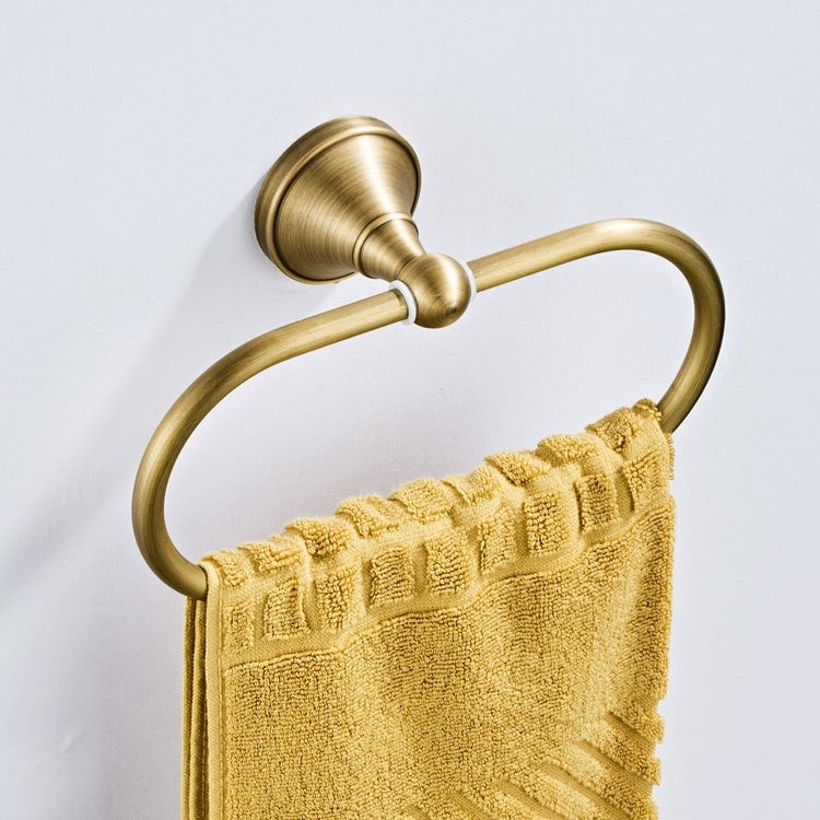 Portasciugamani Doppio Regolabile In Bronzo - Da 15 A 67.5 Cm, Stile Rustico, Montaggio A Parete Per Bagno
