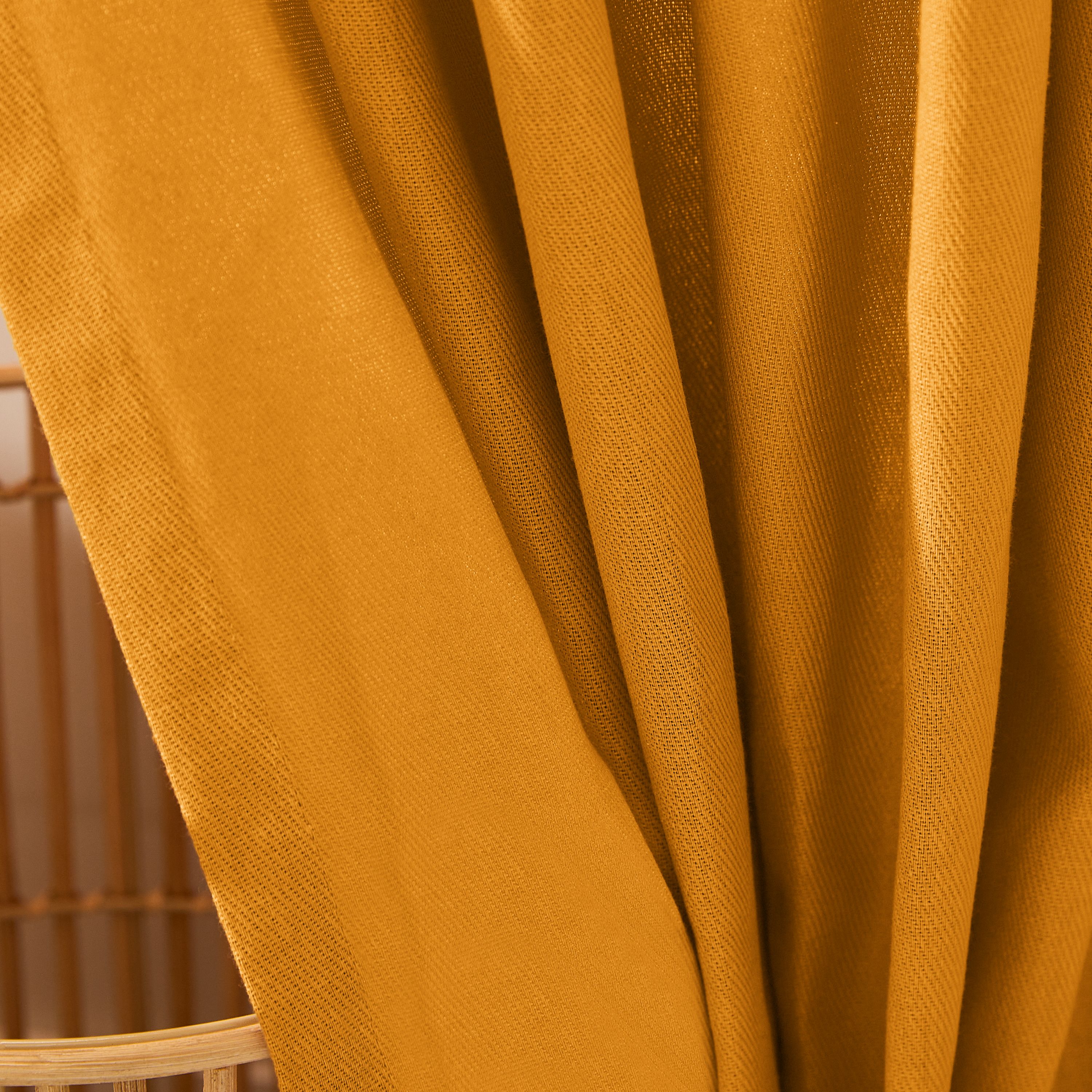 Tenda filtrante KALPE - L.200 x H.280 cm - Cotone - Giallo - 7