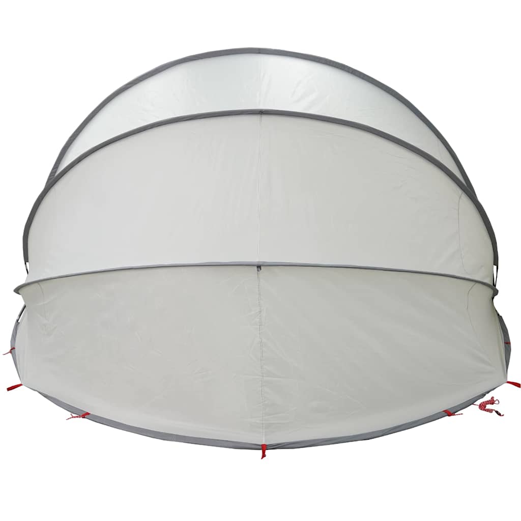 vidaXL Dôme de tente de piscine Gris 538 x 440 x 204 cm - 7