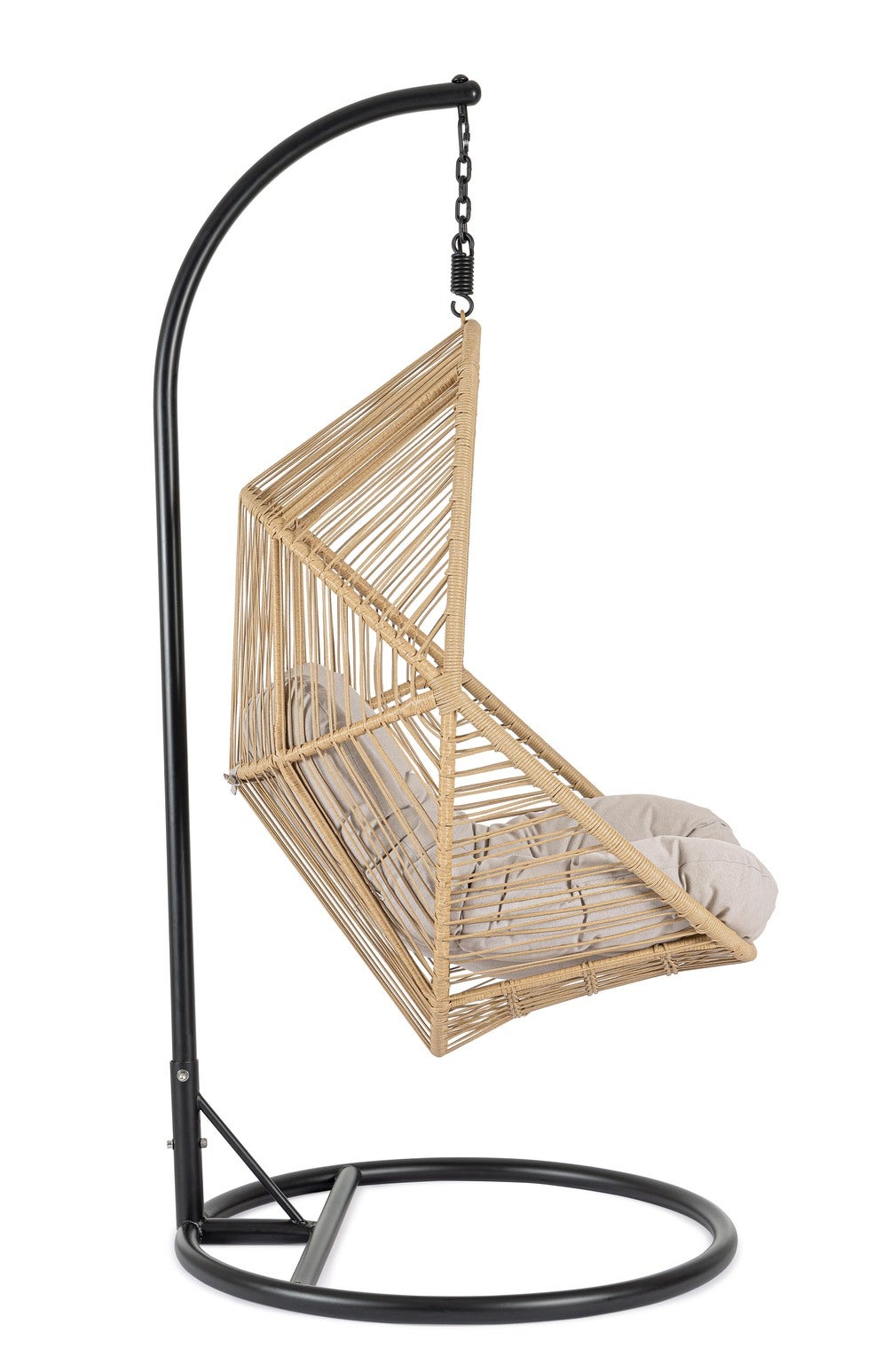 Chaise suspendue avec coussin 