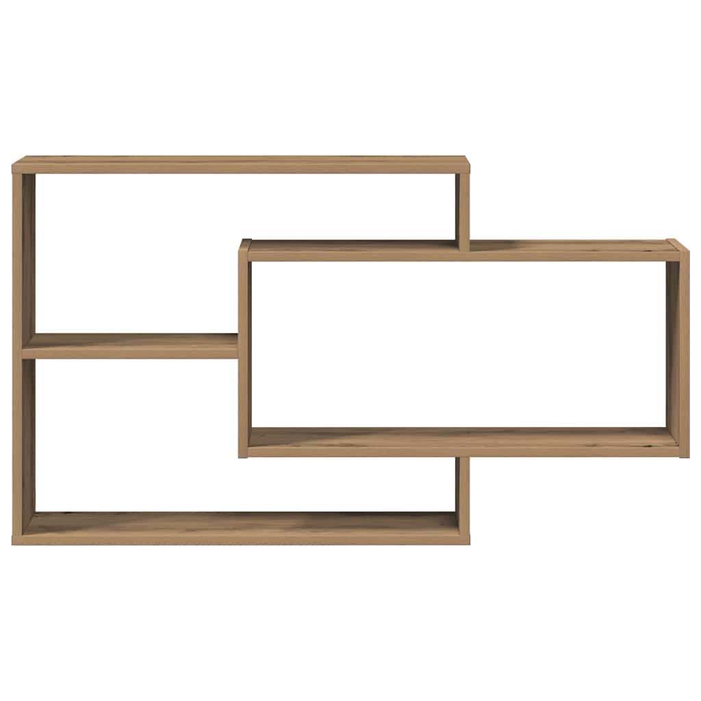 Étagère murale chêne artisanal 104x20x58,5 cm bois d'ingénierie- COMFORTXL - 4