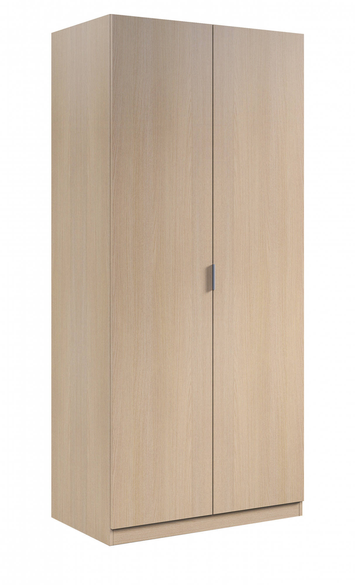 Garde-robe 2 portes Avik, Armoire de chambre, Meubles de chambre avec 1 ...