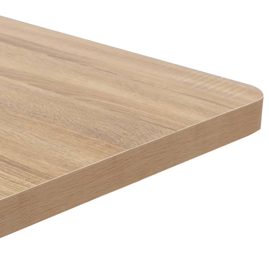 Table d'appoint auxiliaire table de bistro hauteur 75 cm MDF et acier ...