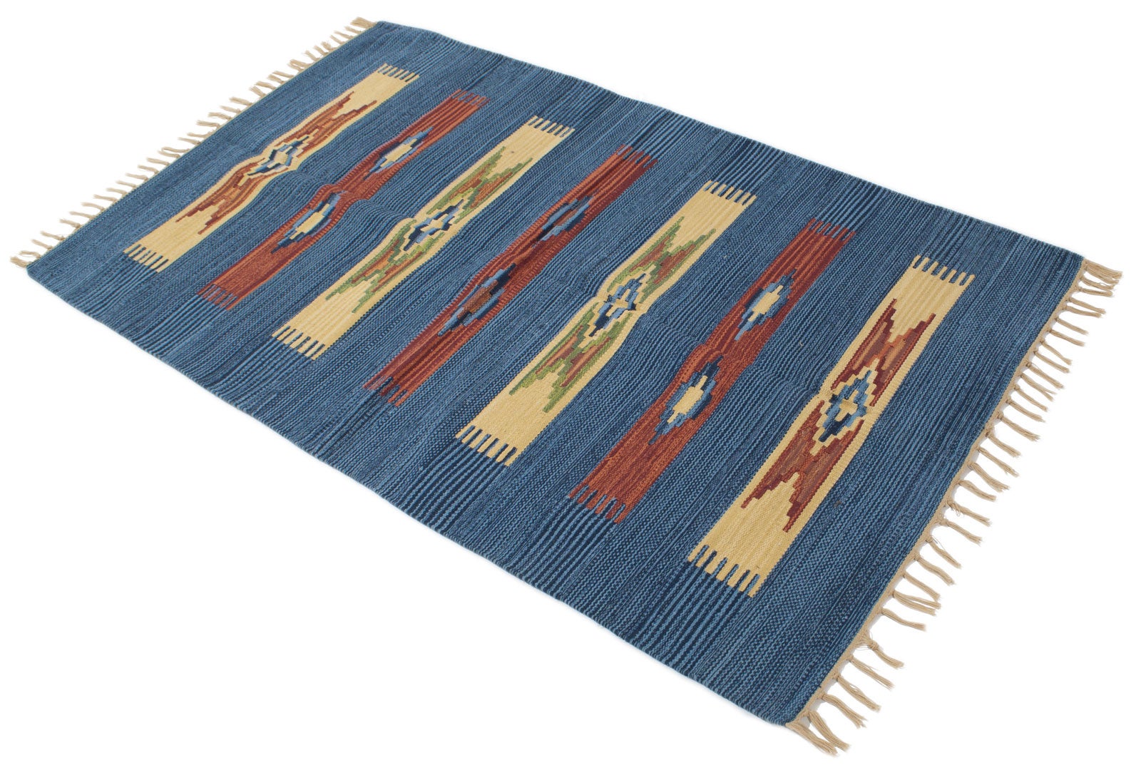 150x90 CM Authentik Kilim Kelem Oryginalny Ręcznie Robiony Klasyczny STYL
