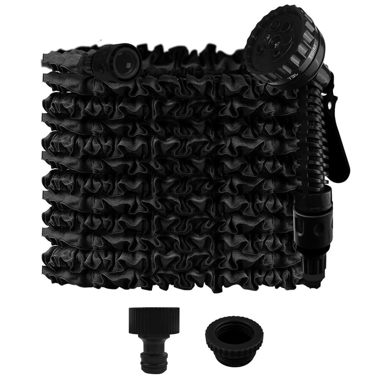 30-metrowy rozciągliwy wąż ogrodowy – z 7 rodzajami strumienia – szczelny – odpowiedni do mycia ogrodu i samochodu