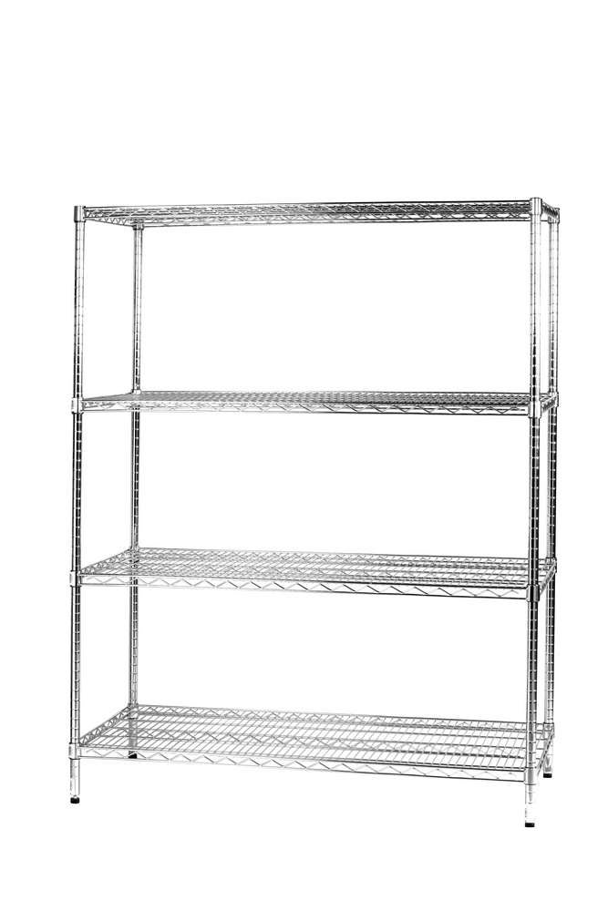Scaffali In Metallo Scaffale Metallico Essential Bianco - 5 Ripiani MDF 875kg 180x90x40cm Scaffale Metallo Garage - 9