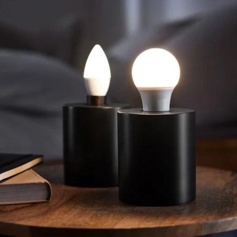 Ampoule LED E14 4.8W C37 180° - Unité / Blanc Chaud 2300K - 3500K - SILUMEN - 2