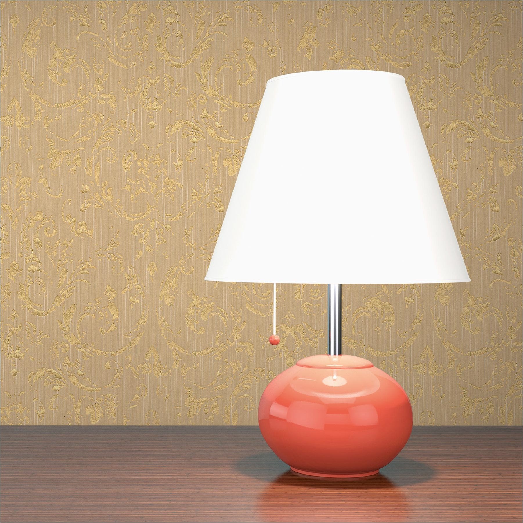 Papier Peint Baroque Samuel M1-No.3787 Beige Baroque Classique | Leroy