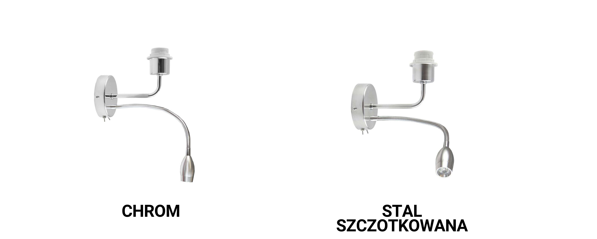 Kinkiet LED lampa ścienna lampa na ścianę z abażurem walec BLUES - 3