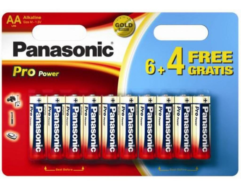 Panasonic Pro Power AA 6+4 Batterie à usage unique Alcaline - 2