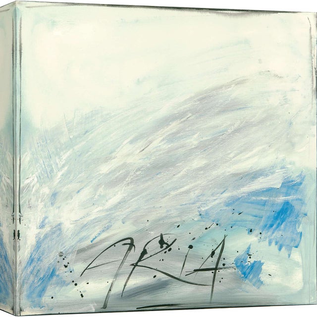 Peinture abstraite moderne - impression sur toile - H. Romero - Aria - 70X70 cm