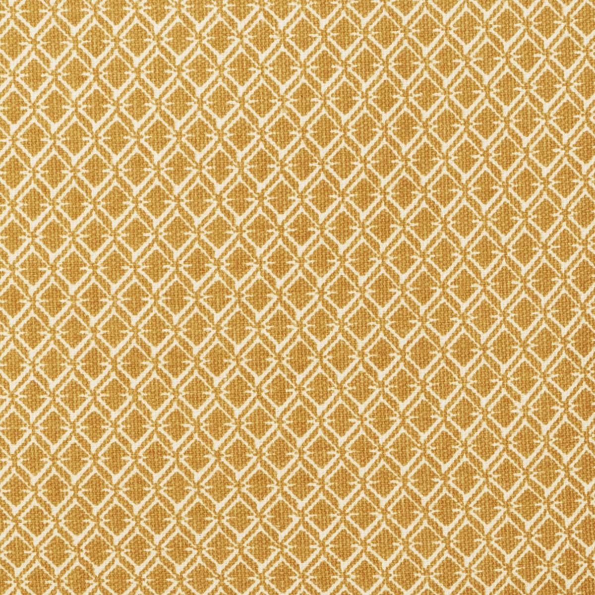 Coussin - motifs otto - coton - jaune ocre - 38x38 cm - Atmosphera créateur d'intérieur - 4