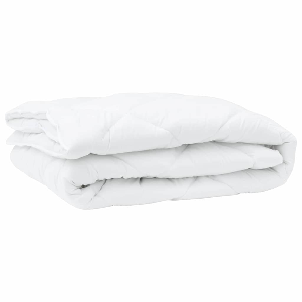 Duvet toutes saisons 3 pcs | Couette Blanc 200 x 200 cm Microfibre - 4