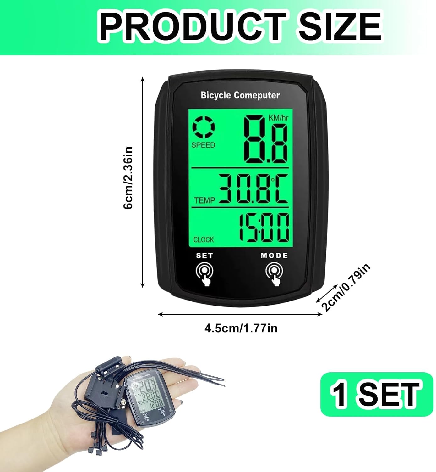 Vélo ordinateur Tracker GPS vélo compteur de vites... – Grandado