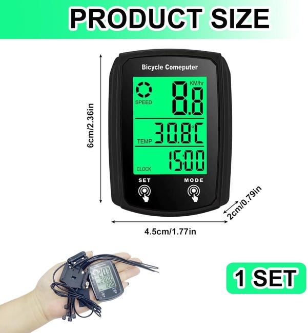 Vélo ordinateur Tracker GPS vélo compteur de vites... – Grandado Vélo ordinateur Tracker GPS vélo compteur de vites... – Grandado