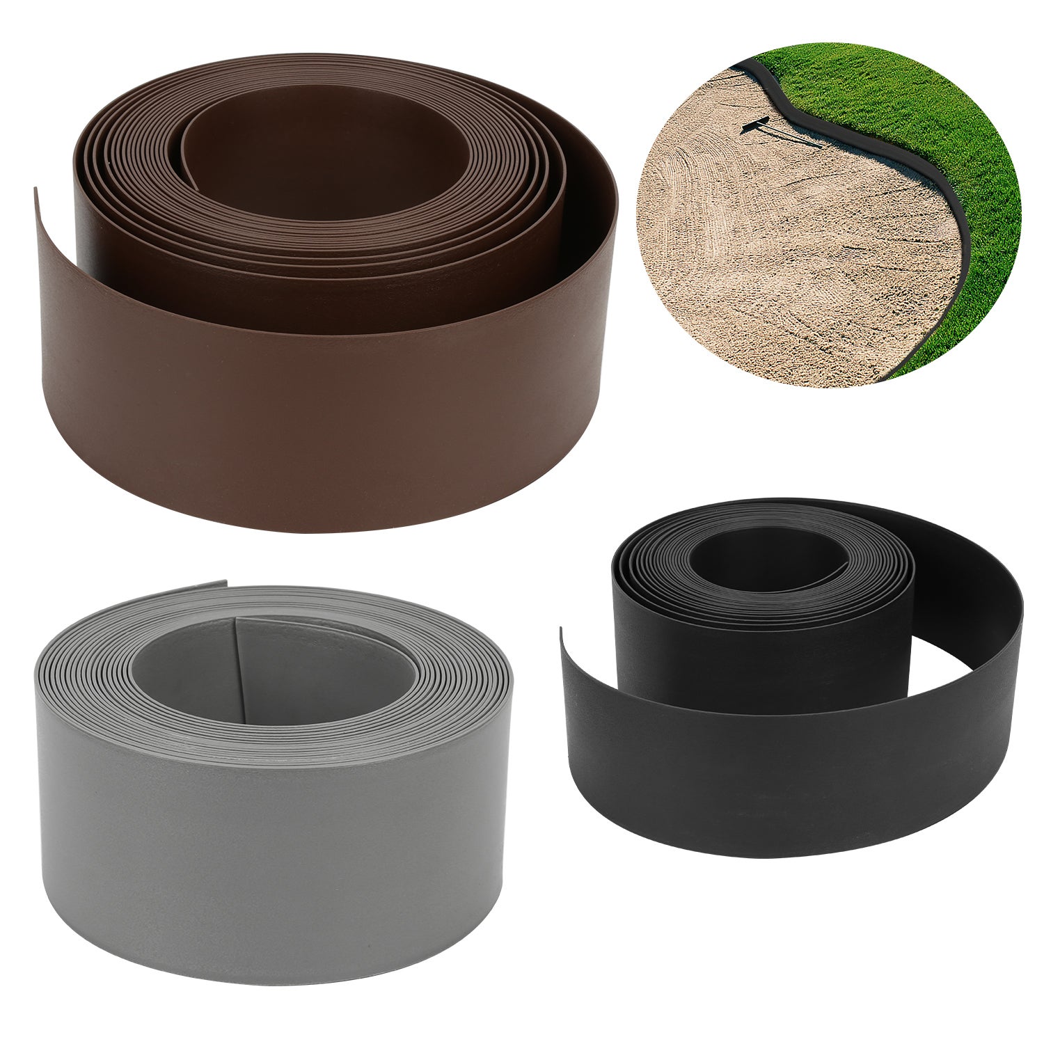 Bordure De Jardin En Plastique 10cm X 6m | Bordure Jardin | Bordures-de