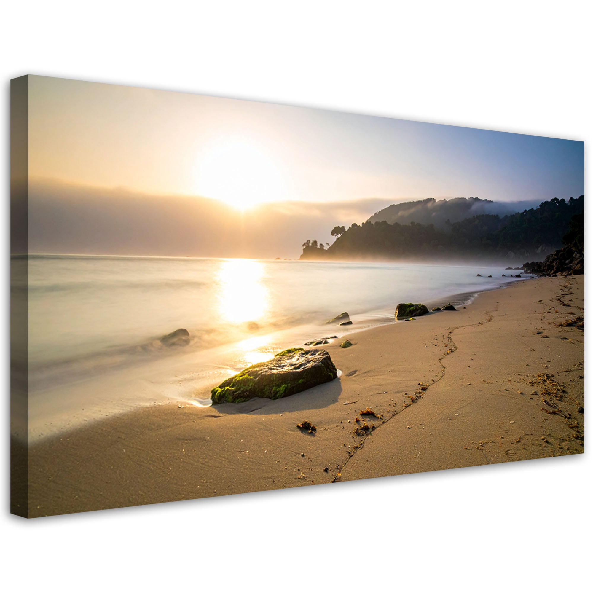 Obraz do salonu sypialni biura, Krajobraz morski plaża natura 120x60