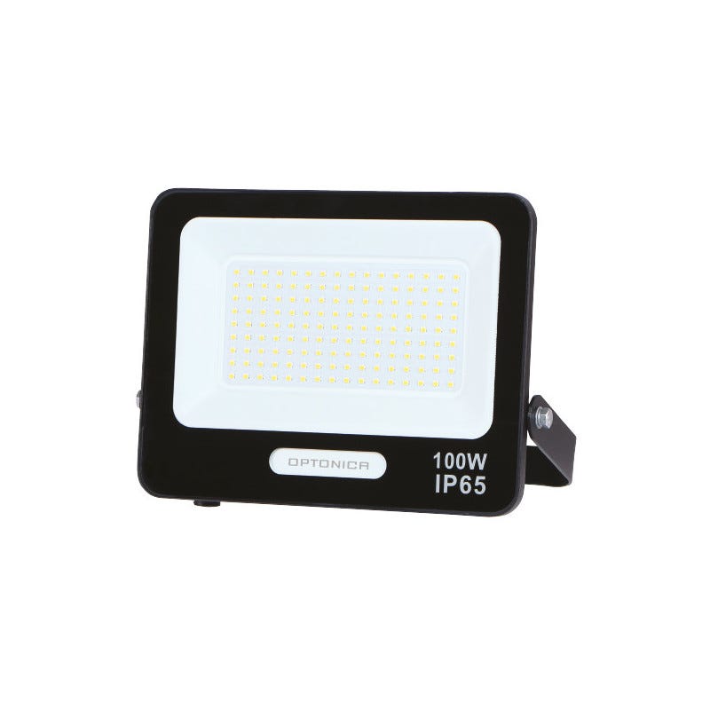 Projecteur LED Extérieur SMD 100W IP65 Noir Projecteur LED Extérieur SMD 100W IP65 Noir