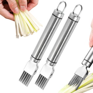 Support à Oignons En Acier Inoxydable Pour Trancher Oignons, Avocats, Œufs Et Légumes