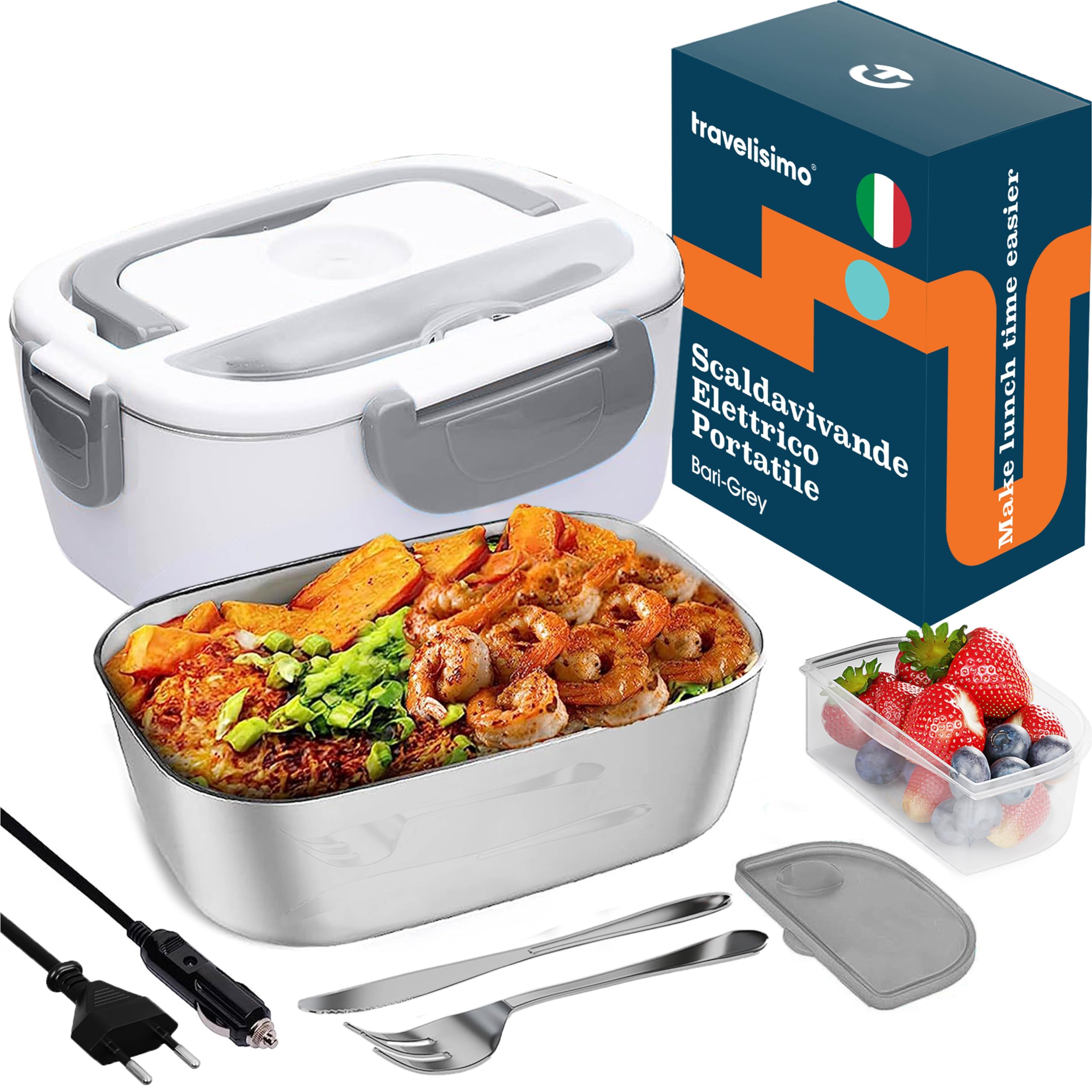 Bella Epoca: Scaldavivande Elettrico Portatile - un Porta pranzo