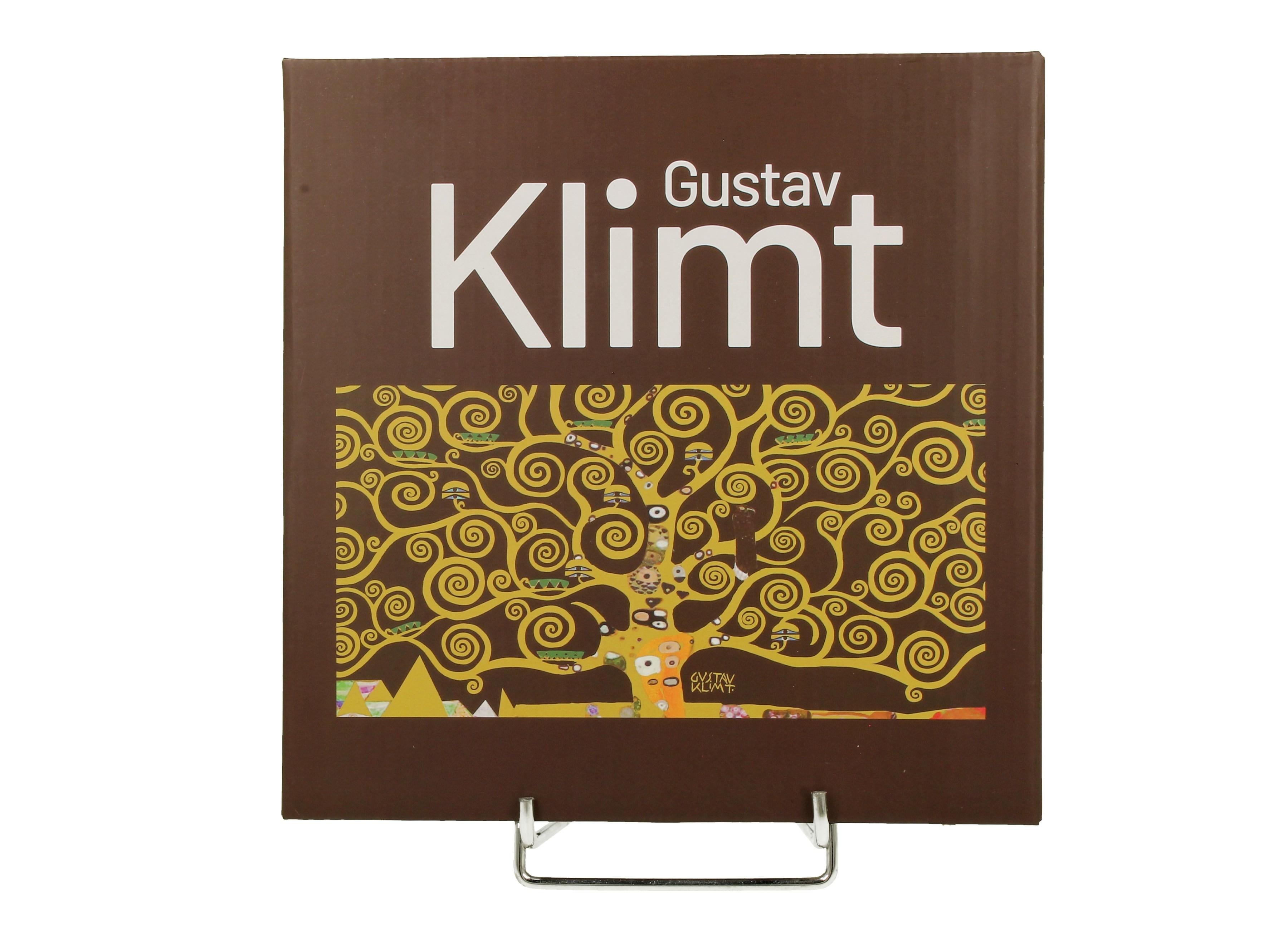 Talerze Art. Gallery Duo Gustav Klimt Drzewo życia 20 cm zestaw 2 sztuk