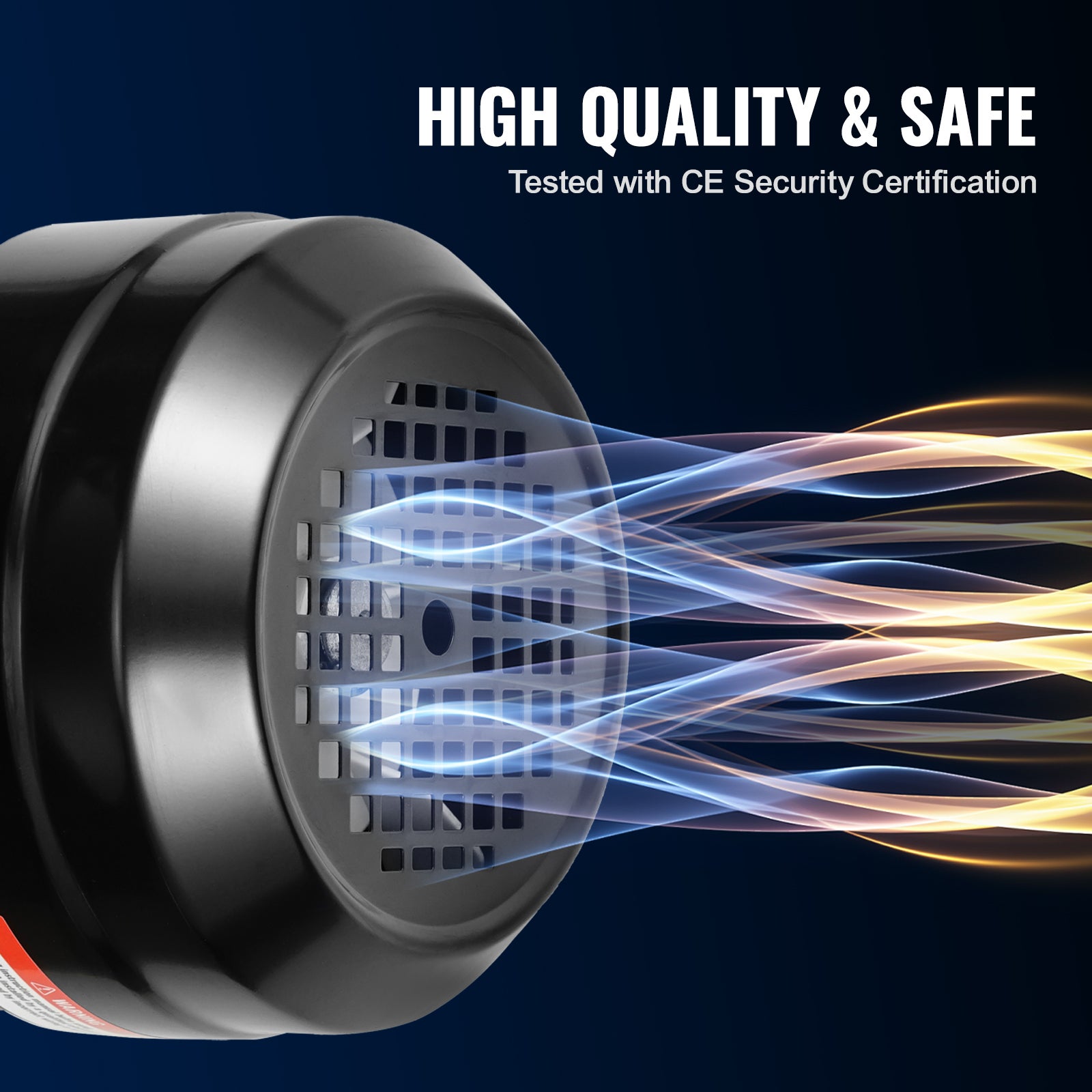 Moteur électrique VEVOR 2,2kWmoteur compresseur d'air monophasé,2800 tr/min,CA 220-240 V,13,8 A,cadre 90L,B3,arbre à clavette 24 mm,rotation CW/CCW - 5