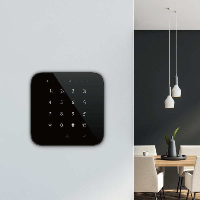 Alarme maison wifi et gsm 4G sans fil connectée Casa Noire avec 2 caméras double objectif - kit 1 - 4