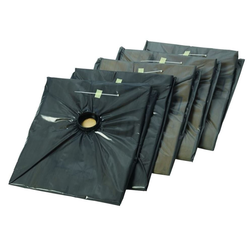 Bolsas De Filtro De Vellón Para Aspirador De Batería - Pack De 5 Unidades, Capacidad 7.5 Litros