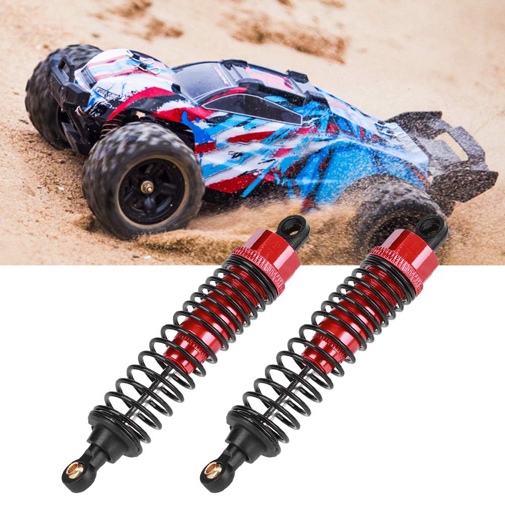 Ammortizzatore in metallo resistente all'usura e facile da installare per accessori per modelli di auto RC rosso (85 mm) - 9