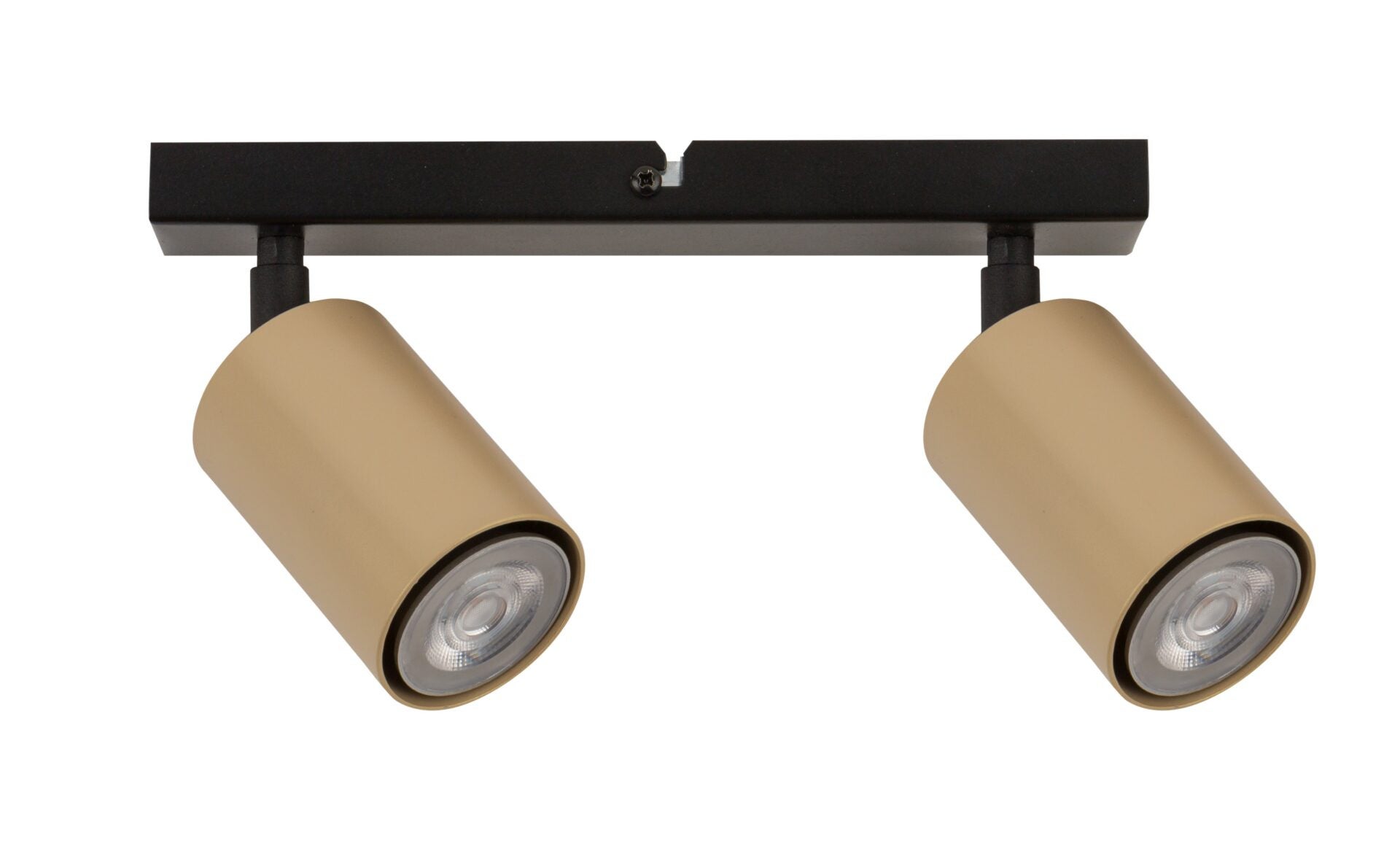 Reflektor sufitowy spot natynkowy Zoom listwa czarno-złoty 2xGU10x25W listwa 25 cm wym: 16 x 25 x 6 cm metal SIGMA