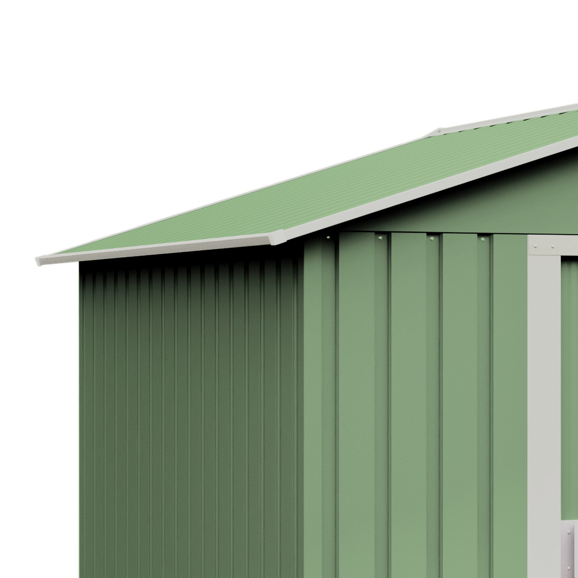 Abri de Jardin en Métal 5,27 m2 Gotland - Garantie 10 Ans - 202x261x202cm - Remise stockage exterieur - 6