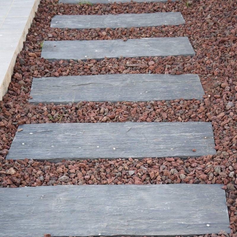 Pas Japonais en Ardoise Schiste - 150 x 50 cm - 4/6 cm - 3