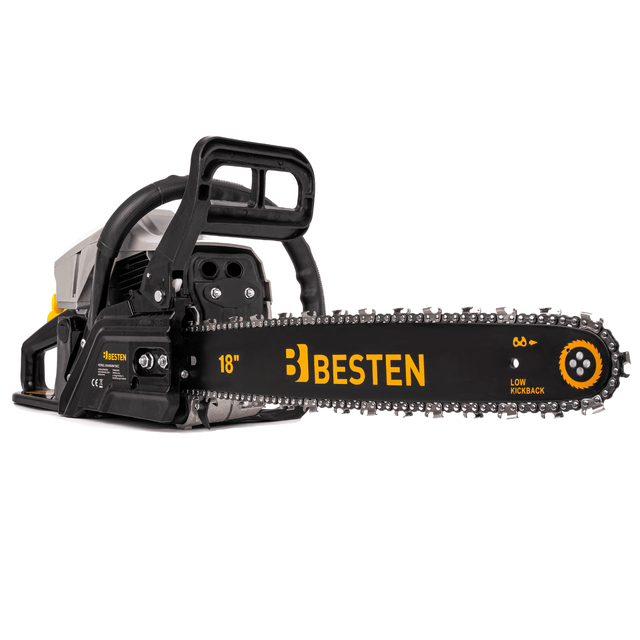 Piła łańcuchowa spalinowa BESTEN BE-2865 58 cm 2,8 kW 2 prowadnice 16/18 cali